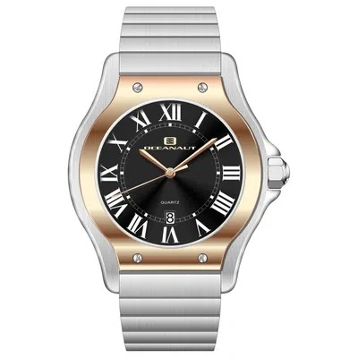 Pre-owned Oceanaut Men's Rayonner Black Dial Watch - Oc1399