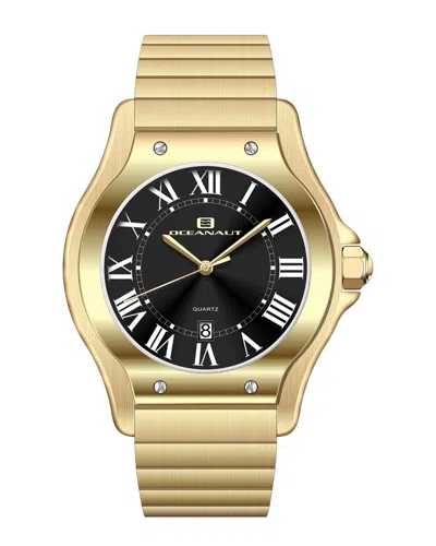 Oceanaut Rayonner Black Dial Men's Watch Oc1395 In Black / Gold Tone / Yellow