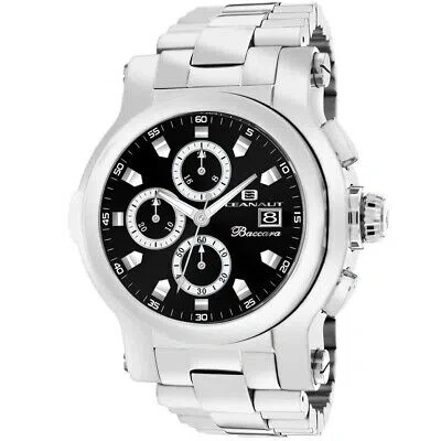 Pre-owned Oceanaut Mens Baccara Xl Black Dial Watch - Oc0821