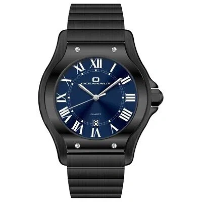 Pre-owned Oceanaut Mens Rayonner Blue Dial Watch - Oc1392