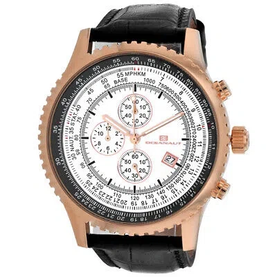 Pre-owned Oceanaut Mens Silver Dial Watch - Oc0317