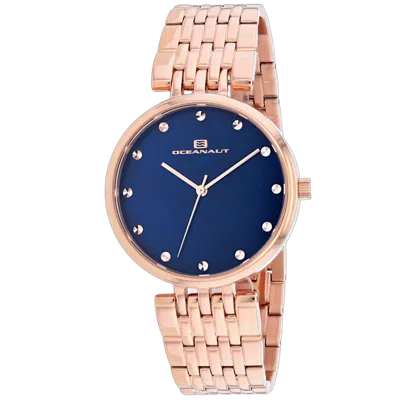 Oceanaut Mother-of-pearl Dial Watch In Gold