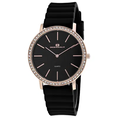 Oceanaut Crystal-embellished 40mm Watch In Black