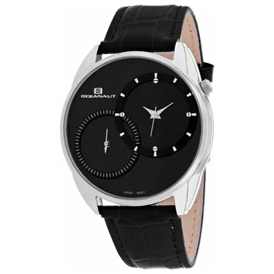 Oceanaut Sentinel Dual-time 41mm Watch In Black