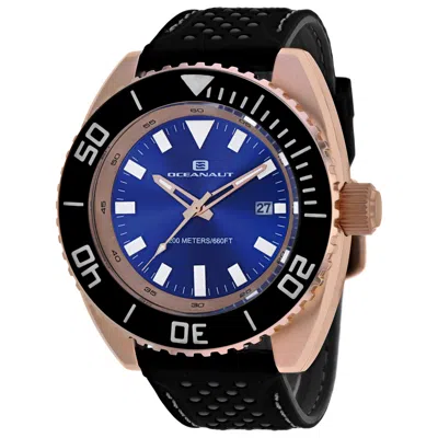 Oceanaut Submersion 45mm Watch In Black
