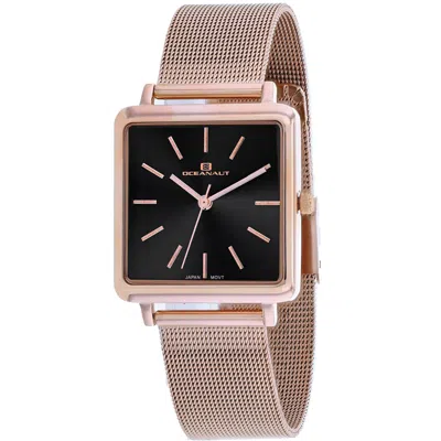 Oceanaut Women's Black Dial Watch In Multi