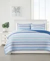 Oceanfront Resort Clearwater Yarn Dye Stripe 2-pc. Quilt Set, Twin In Multi