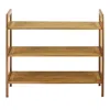 Oceanstar 3-tier Bamboo Shoe Rack