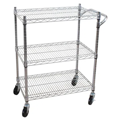 Oceanstar 3 Tier Heavy Duty All-purpose Utility Cart Auc1460