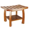 Oceanstar Spa Bench With Storage Shelf.