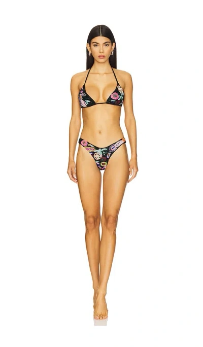 Oceanus Fruit Triangle Bikini Set