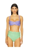 Oceanus Heidi Underwire Beaded Bikini Top