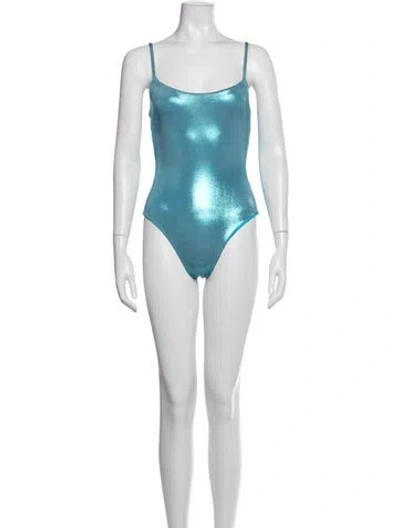 Pre-owned Oceanus One-piece In Blue