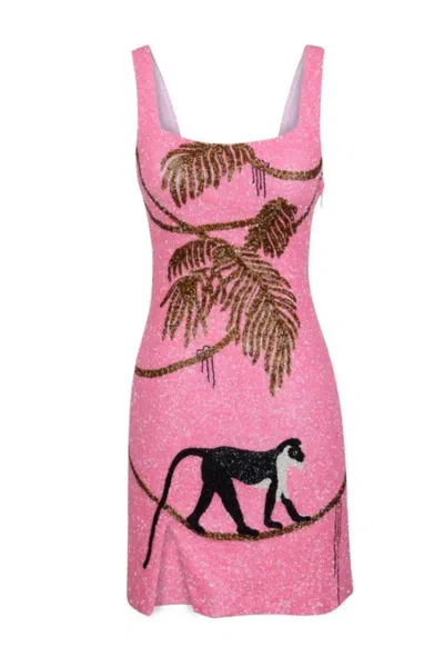 Oceanus St Barth Dress Pink