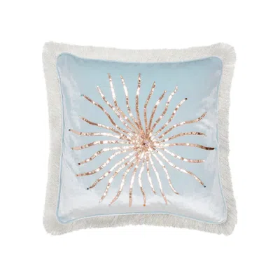 Oceanus Swimwear Callie Cushion In Blue