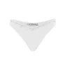 Oceanus Swimwear Women's Aaliyah Hand Embroidered Crystals Bikini Bottom - White In White