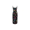 Oceanus Swimwear Women's Black Arizona Hand Beaded Midi Dress In Black