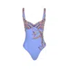 Oceanus Swimwear Women's Purple Selene Sea Shell Swimsuit – Lilac In Purple