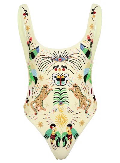 Oceanus Willow One Piece Yellow