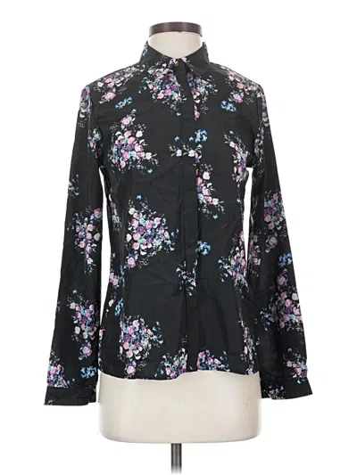 Ochirly Long Sleeve Blouse In Black