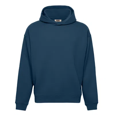 Ocio Leisurewear Blue Men's Oversized Hoodie In Cove