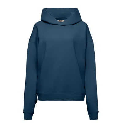 Ocio Leisurewear Blue Women's Oversized Hoodie In Cove
