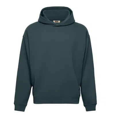 Ocio Leisurewear Green Men's Oversized Hoodie In Grove