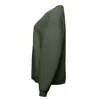 Ocio Leisurewear Green Women's Oversized Crewneck In Spruce In Green