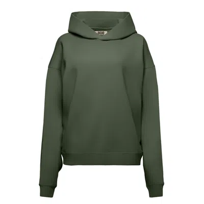 Ocio Leisurewear Green Women's Oversized Hoodie In Spruce