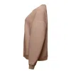 Ocio Leisurewear Neutrals / Brown Men's Oversized Crewneck In Fawn In Brown