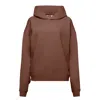 Ocio Leisurewear Neutrals / Brown Women's Oversized Hoodie In Rye In Brown
