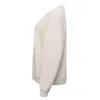 Ocio Leisurewear Neutrals / Grey Men's Oversized Crewneck In Stone In Grey