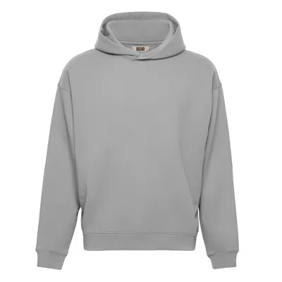 Ocio Leisurewear Neutrals / Grey Men's Oversized Hoodie In Ash