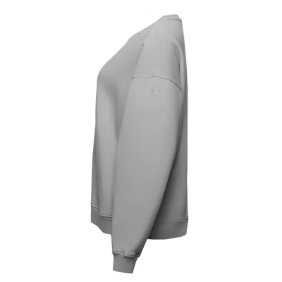 Ocio Leisurewear Neutrals / Grey Women's Oversized Crewneck In Ash