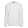 Ocio Leisurewear White Men's Classic Softcore Crew In Bone In White