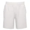 Ocio Leisurewear White Men's Classic Softcore Short In Bone In White