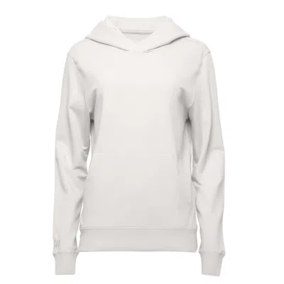 Ocio Leisurewear White Women's Classic Softcore Hoodie In Bone
