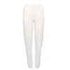 Ocio Leisurewear White Women's Classic Softcore Jogger In Bone In White