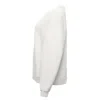 Ocio Leisurewear White Women's Oversized Crewneck In Supermoon In White