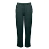 Ocio Leisurewear Women's Green Cropped Pant In Grove In Green