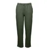 Ocio Leisurewear Women's Green Cropped Pant In Spruce In Green