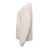 Ocio Leisurewear Women's Neutrals / Grey Oversized Crewneck In Stone In Grey