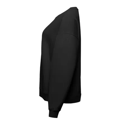 Ocio Leisurewear Women's Oversized Crewneck In Black