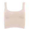 Ocio Leisurewear Women's Pink / Purple Double Scoop Tank In Bloom In Pink/purple