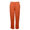 Ocio Leisurewear Women's Yellow / Orange Cropped Pant In Negroni In Yellow/orange