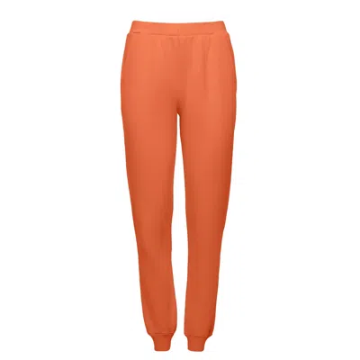 Ocio Leisurewear Yellow / Orange Men's Everywhere Jogger In Negroni In Yellow/orange
