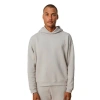 Ocio Organic Cotton Teddy Oversized Hoodie In Gray