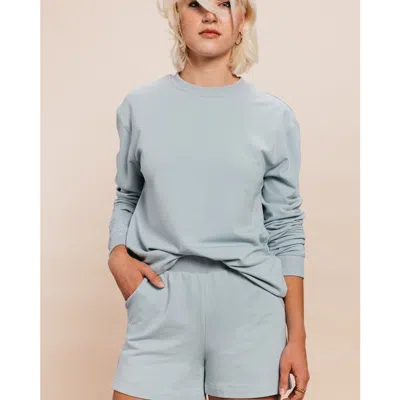 Ocio Softcore Classic Crewneck In Blue