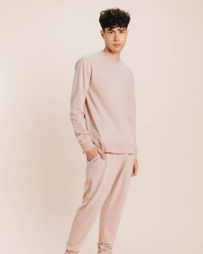Ocio Softcore Classic Crewneck In Pink