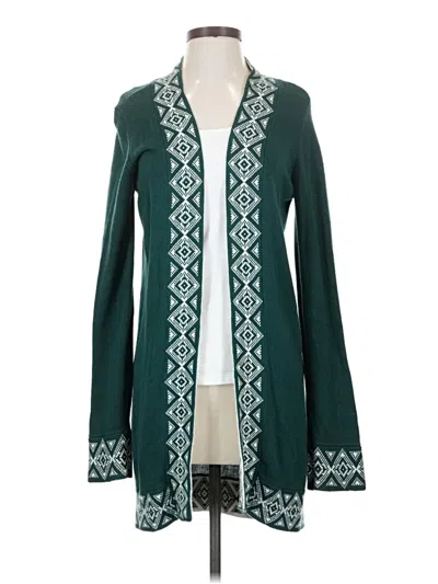 Pre-owned Octavia Cardigan Sweater In Blue
